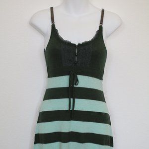 $128 FREE PEOPLE Bridget Knit DRESS Adjustable Straps Wool Angora - Size S - NWT